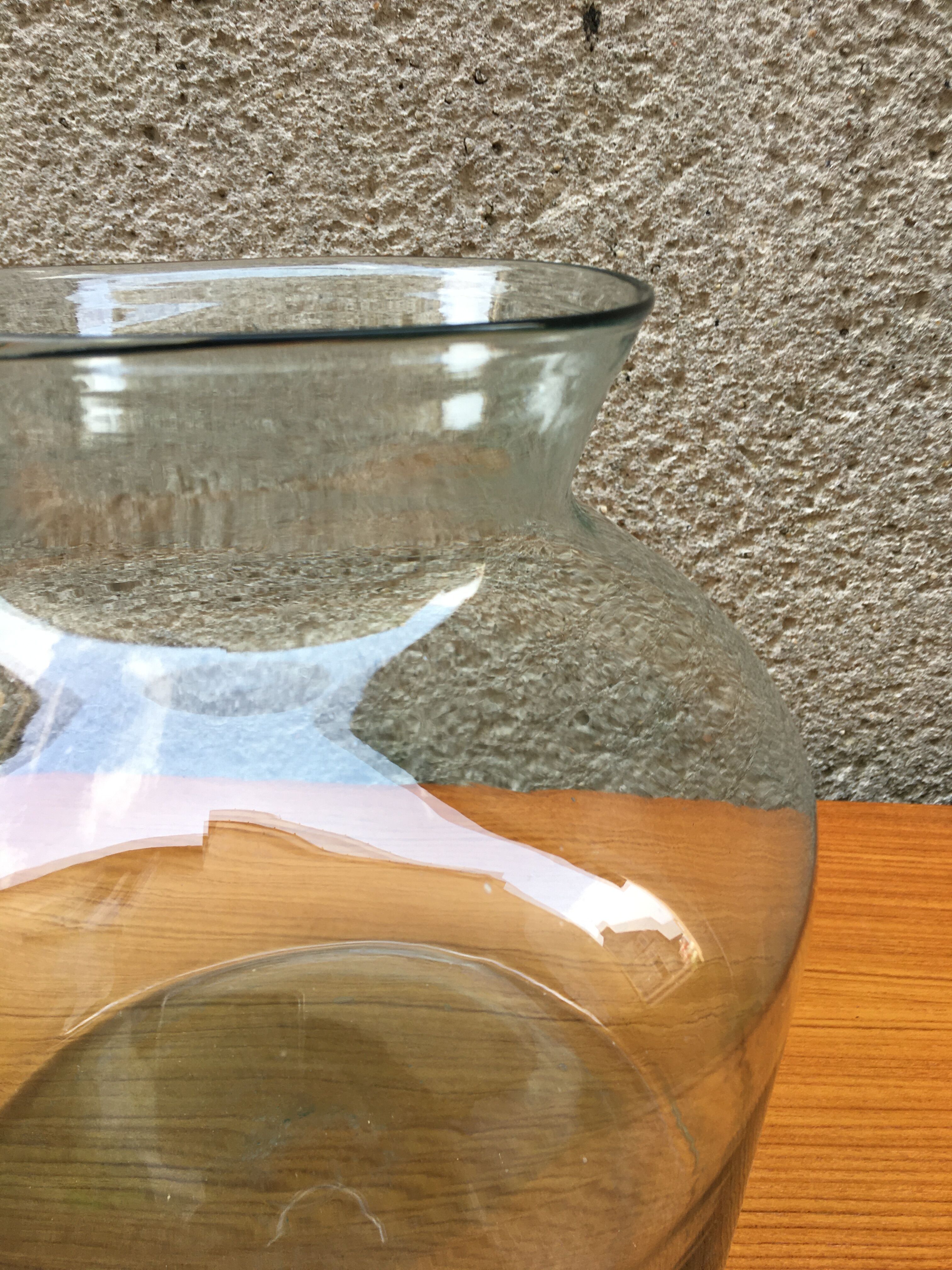 Large blue green pot