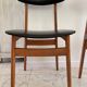 Paire de chaises scandinaves chic vintage