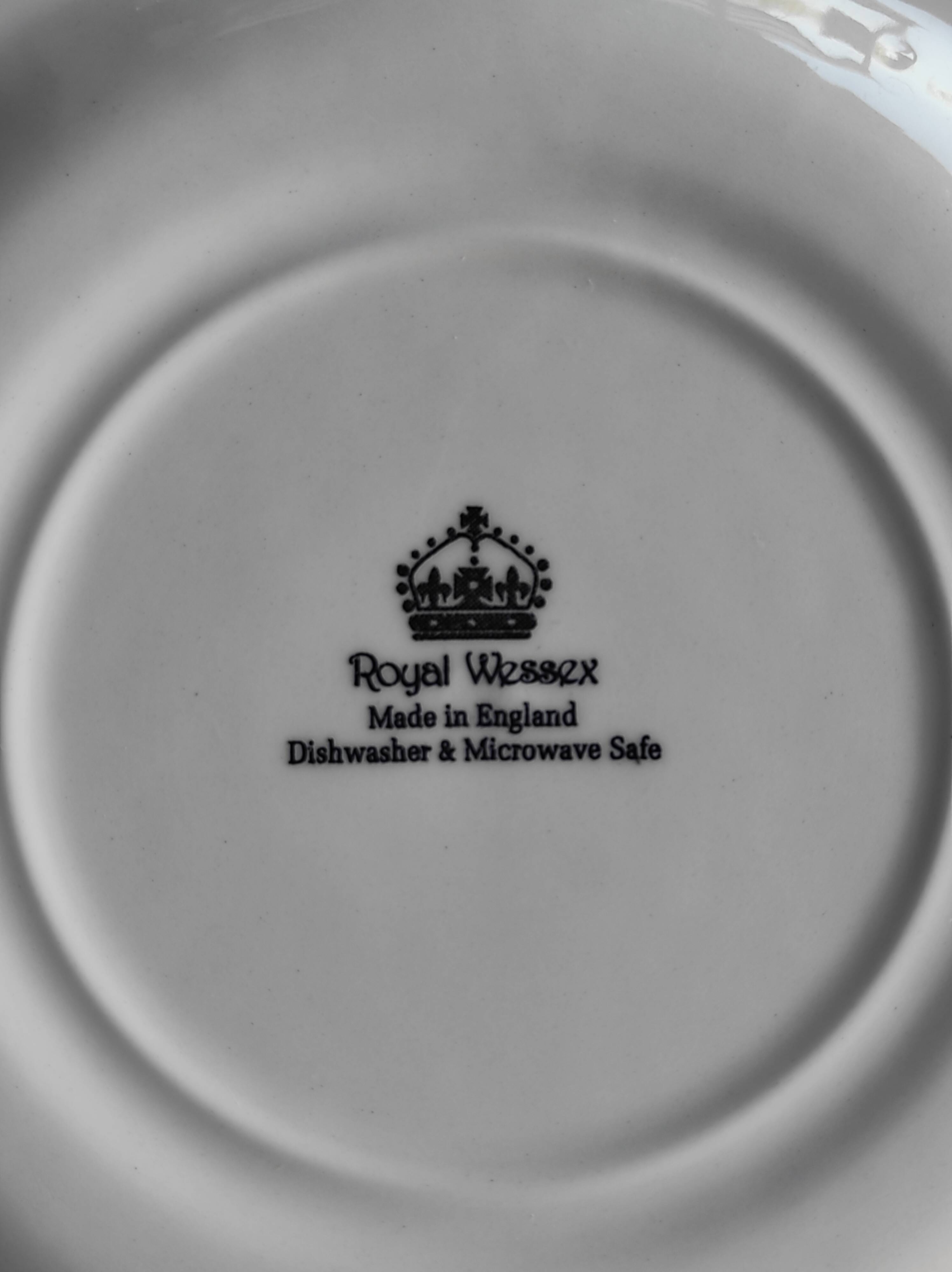 Lot de 8 assiettes à dessert Royal Wessex