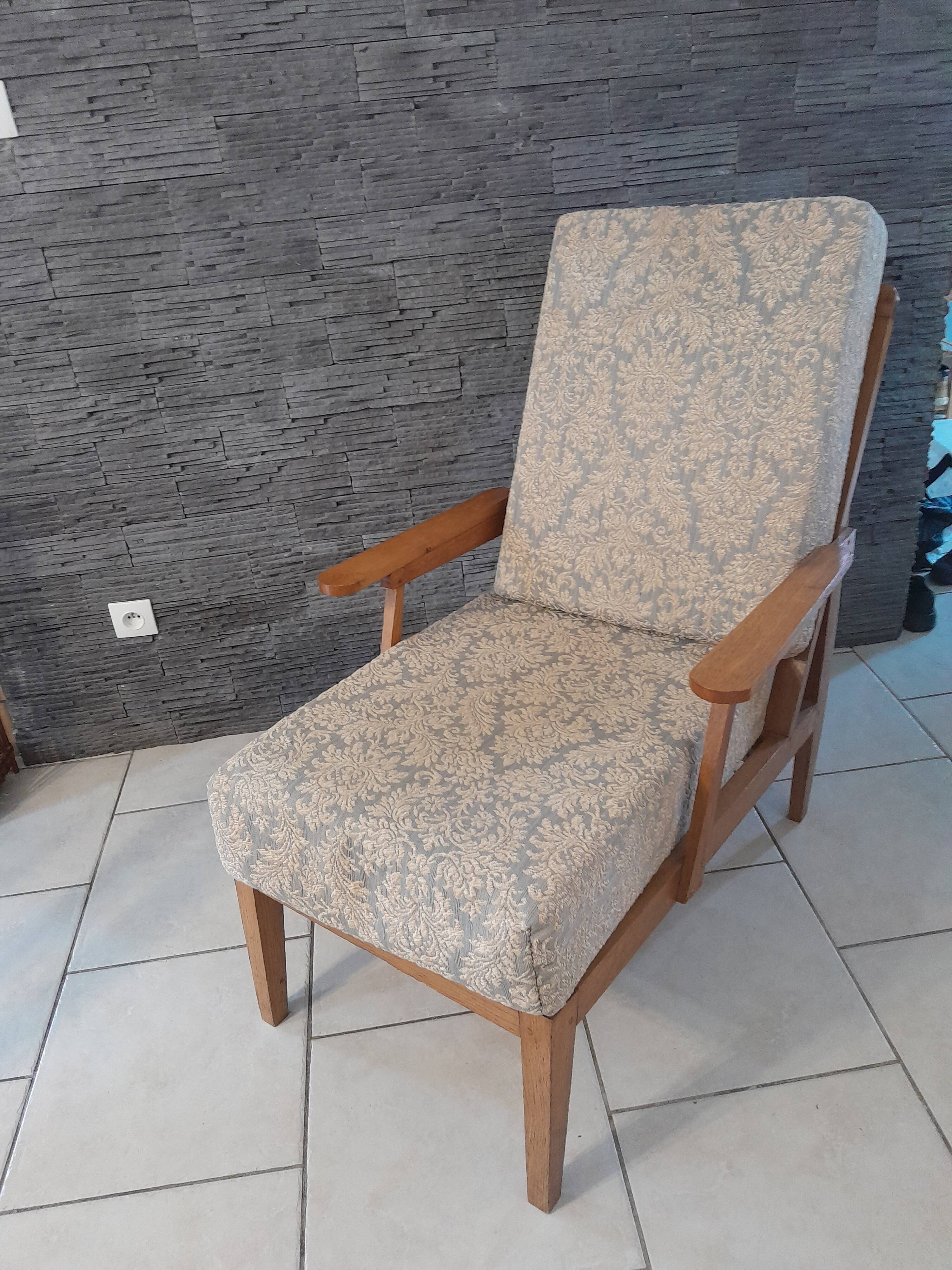 Fauteuil relax vintage