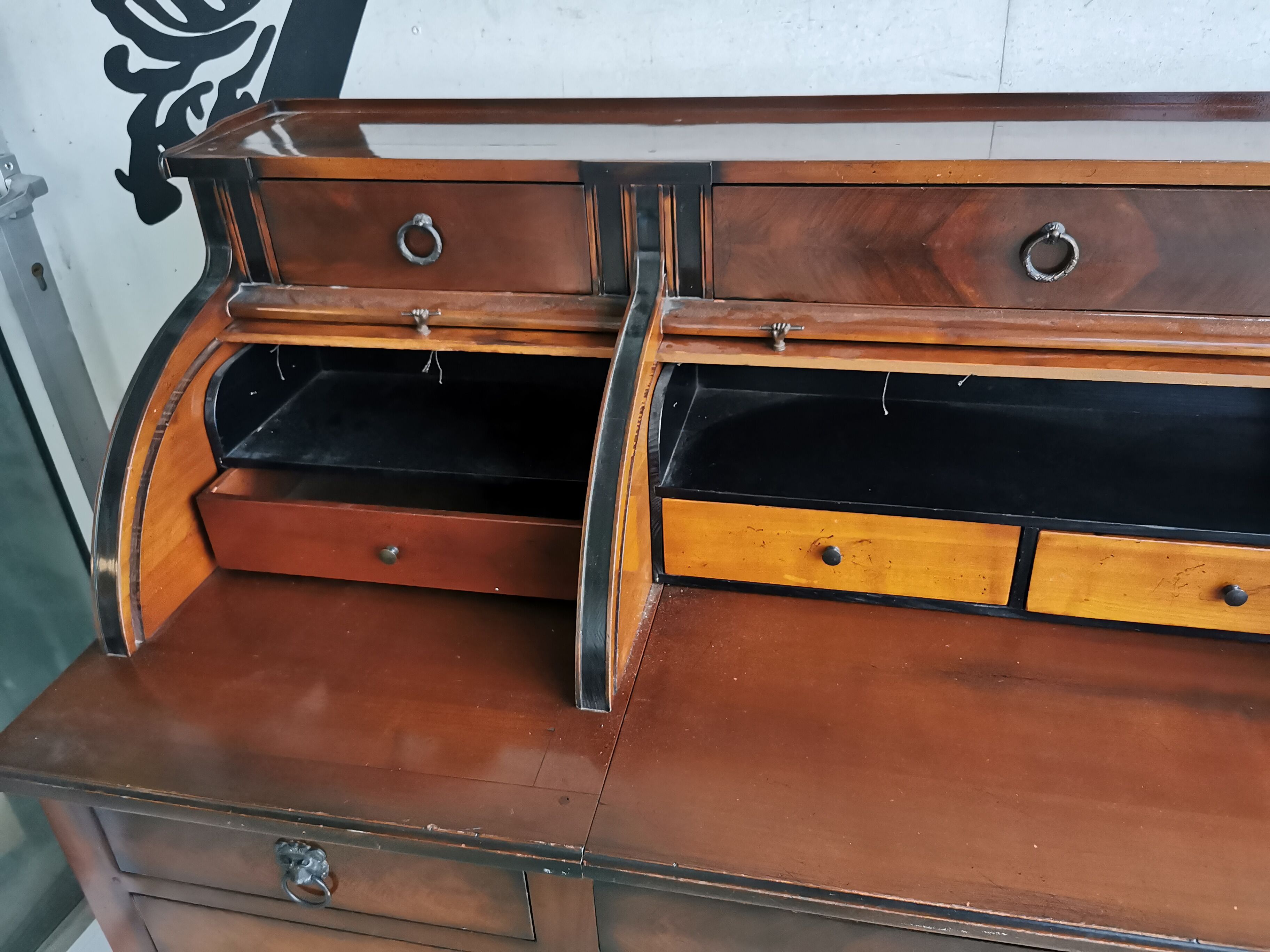 CYLINDER OFFICE TWENTIETH Louis XVI style