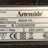 Aqua Cil floor lamp by Ross Lovegrove for Artemide, Italy