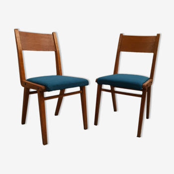 Pair of vintage Scandinavian chairs year 50s