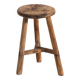 Antique solid wood stool (c.1900)