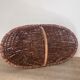Woven wicker basket, folk art