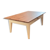 White farmhouse coffee table
