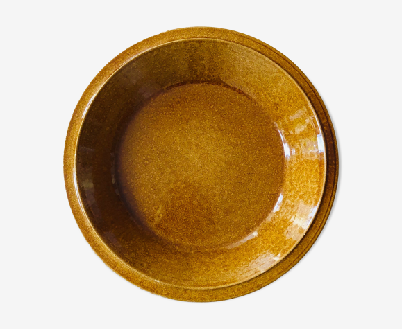 Corbeille à fruits en céramique brune D28cm