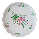 Lunéville tart dish with street lamp decoration