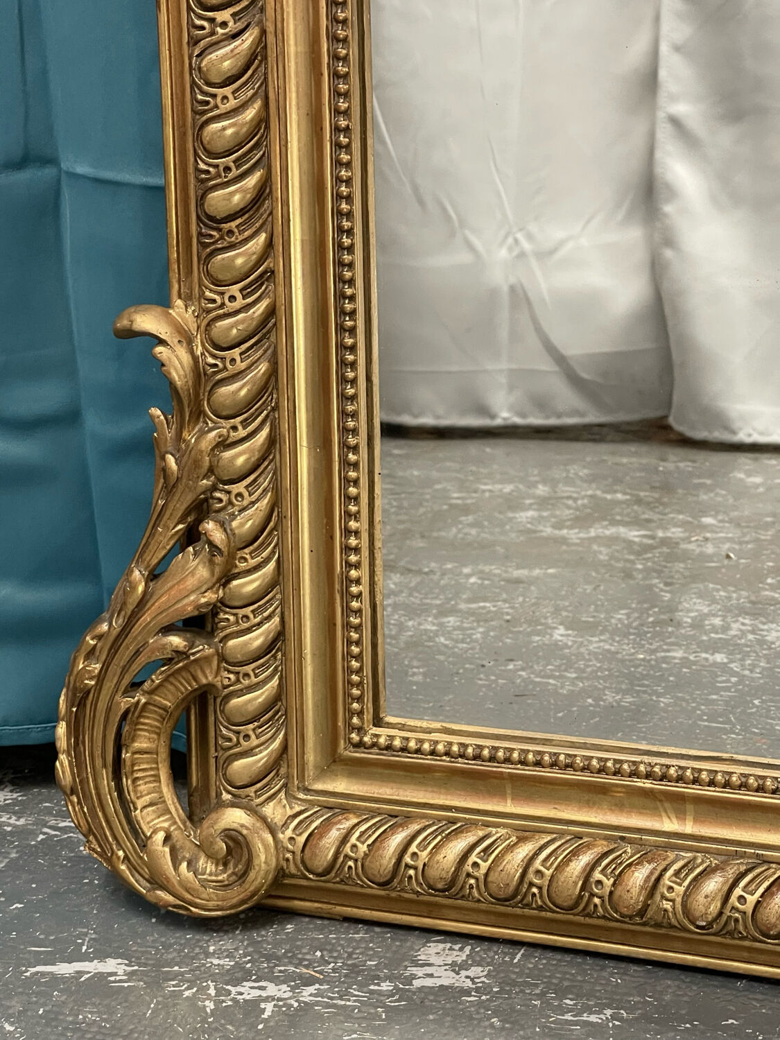 Mirror 151x108 cm old louis XV era Napoleon III