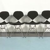 Mid-century Modern Set of four DKR Bikini Chairs by Charles Eames