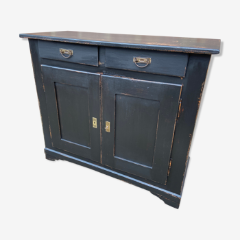 Low sideboard Early XXth wood painted