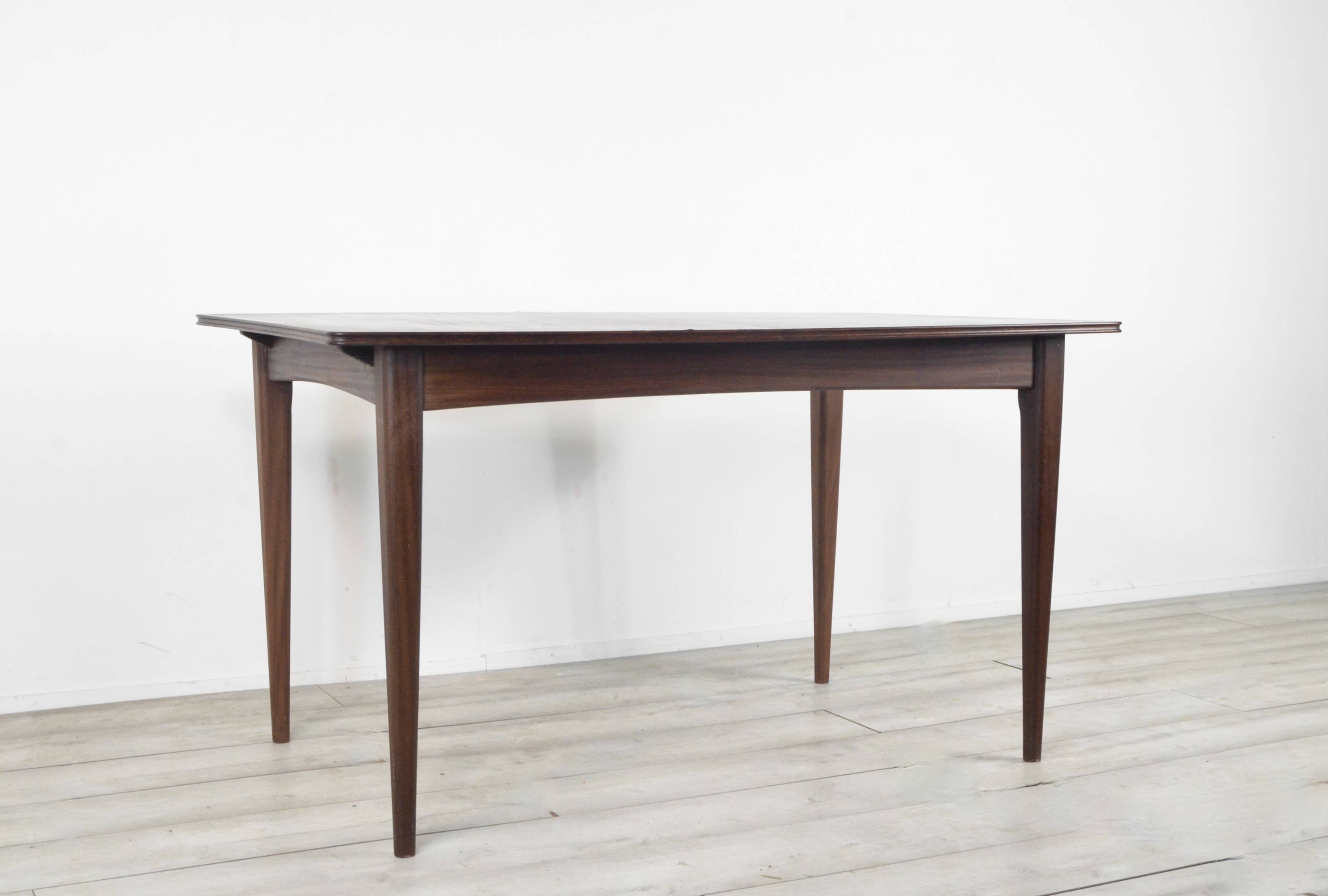 Stunning vintage midcentury richard hornby extending afromosia dining table