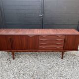 Scandinavian teak row