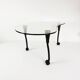 Postmodern, kidney coffee table, Germany, 1980s.