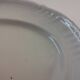 Oval white earthenware dish stamped K&G, Lunéville
