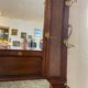 Walnut coat rack early XX th