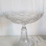 Cast glass stand cup