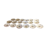 Earthenware plates luneville