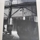 Industrial photography, disused factory, metallurgy, signed and numbered, 40 cm