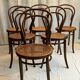 Set of 6 Thonet chairs from the 1930s-40s.