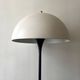 Italian tulip floor lamp in black / white / brass, 1970s design