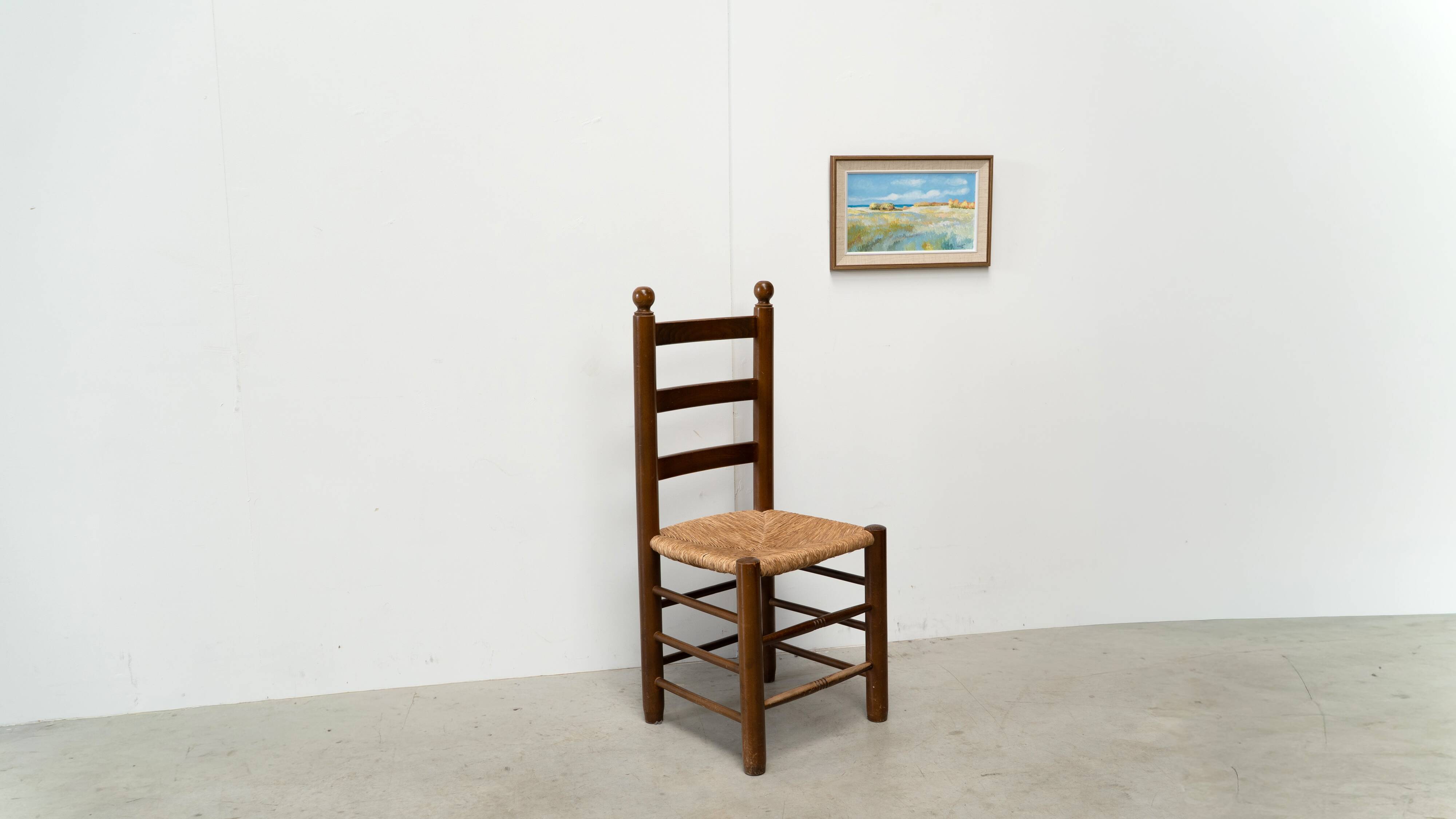 Peinture de paysage scandinave par S Nilson 1976