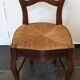 Louis Philippe chair in cherry wood circa 1900