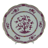 Plate Haviland - Limoges "Arbre des Indies Purple"