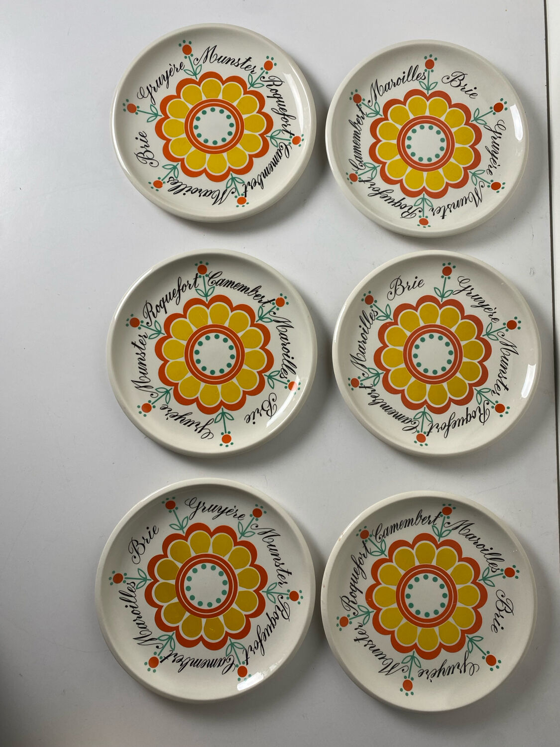 Villeroy & Boch plates from the 70s