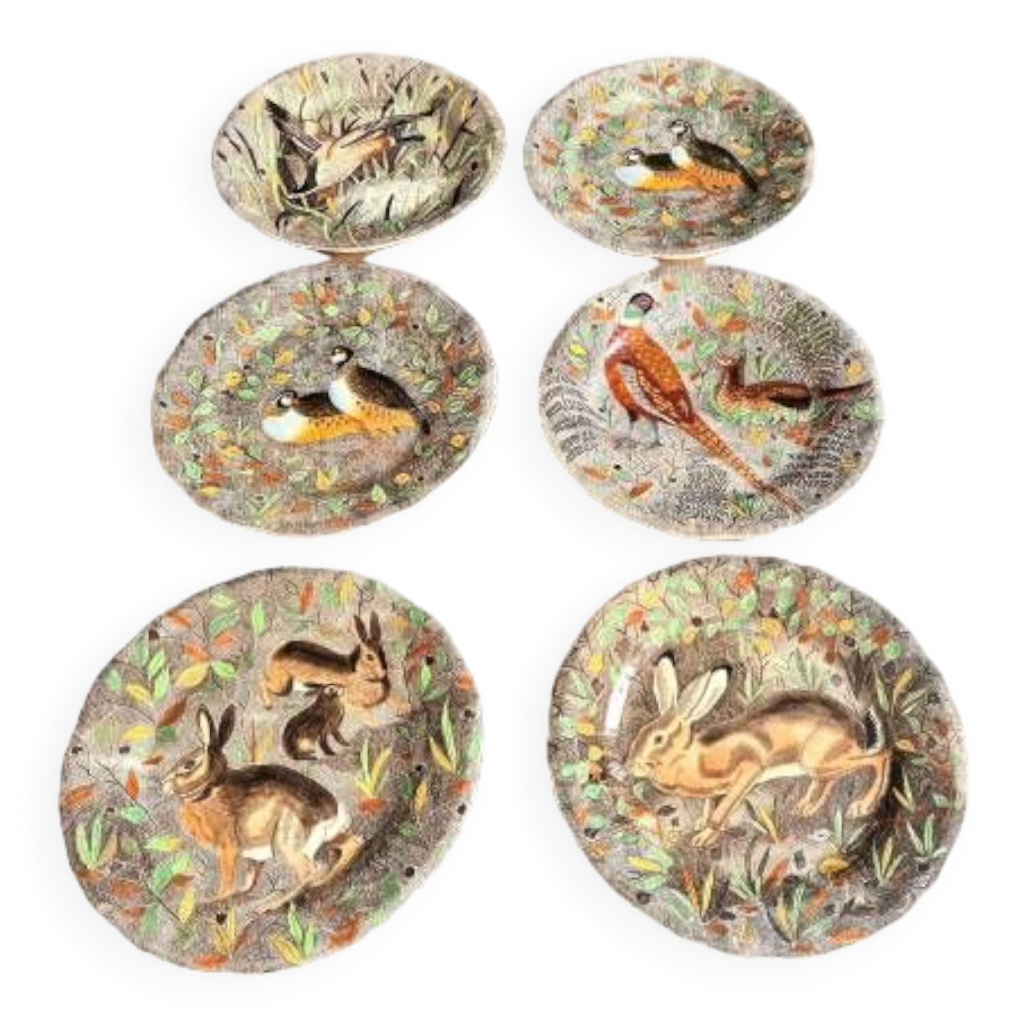 Gien earthenware - Rambouillet Service