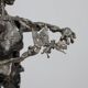 Expressive standing figure by Anthony Binstead, Belgium 1980s