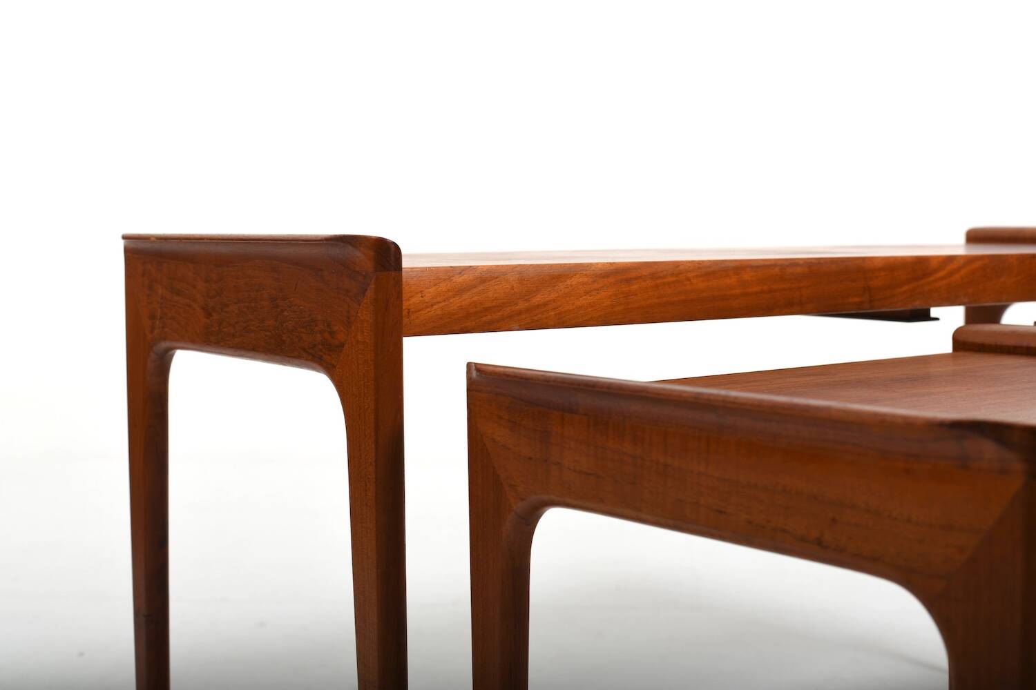 Erling Torvits for Heltborg Møbler 1960s Teak Nesting Tables