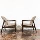 Fauteuils Mid-Century GFM-64 par Edmund Homa, Pologne, années 1960, lot de 2