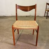 6 Scandinavian chairs in rope