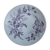 Flora BFK purple plate
