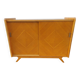 sideboard, buffet with sliding doors and splayed legs