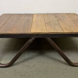 Table basse industrielle, années 1960