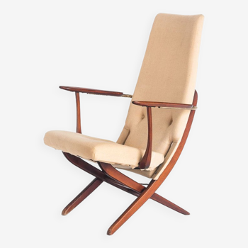 Fauteuil inclinable vintage Allemagne, 1950