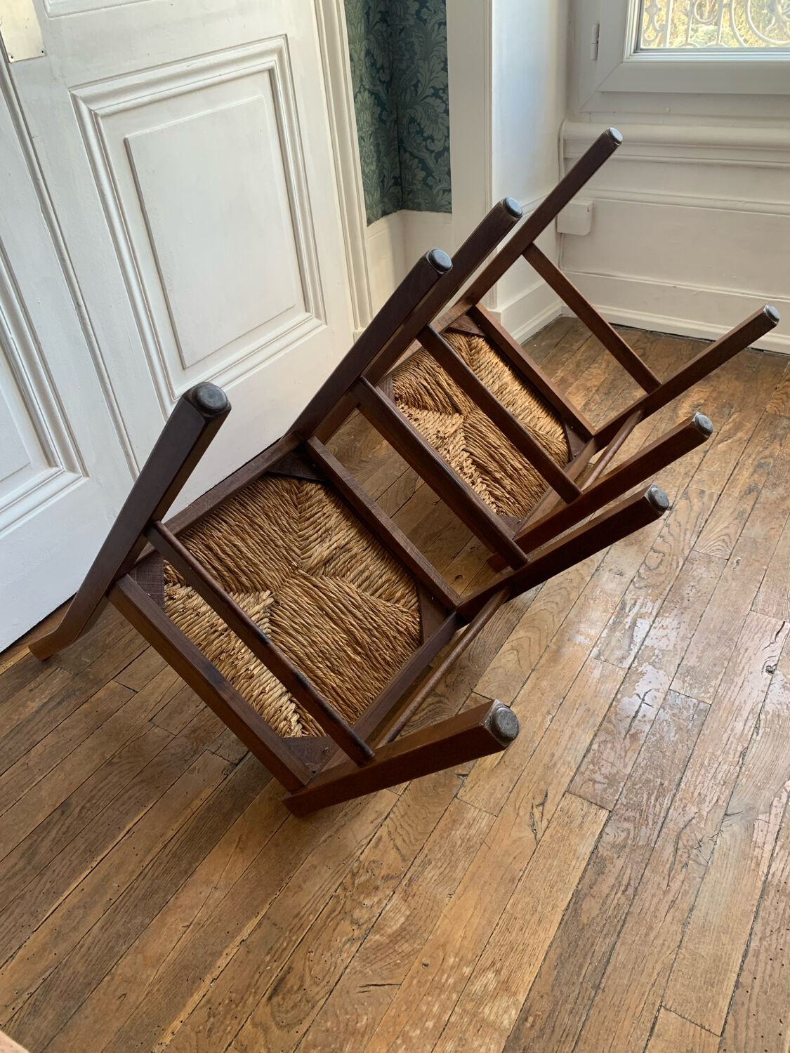 Paire de chaises Vintage