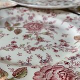 Set of 4 flat plates Johnson Bros "Rose Chintz"