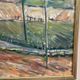 Original Swedish Oil on Panel – “Landscape” by Alexander Roos (1895–1973) – Signed – Vintage & Framed – 48 × 41 cm