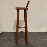 Mid century brutalist bar stools, 1950