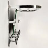 Art deco mirror coat rack