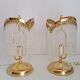 Paire de lampes de chevet classiques