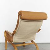 Nobuo Nakamura Armchair and Pouf 'Poem' for IKEA, 1977
