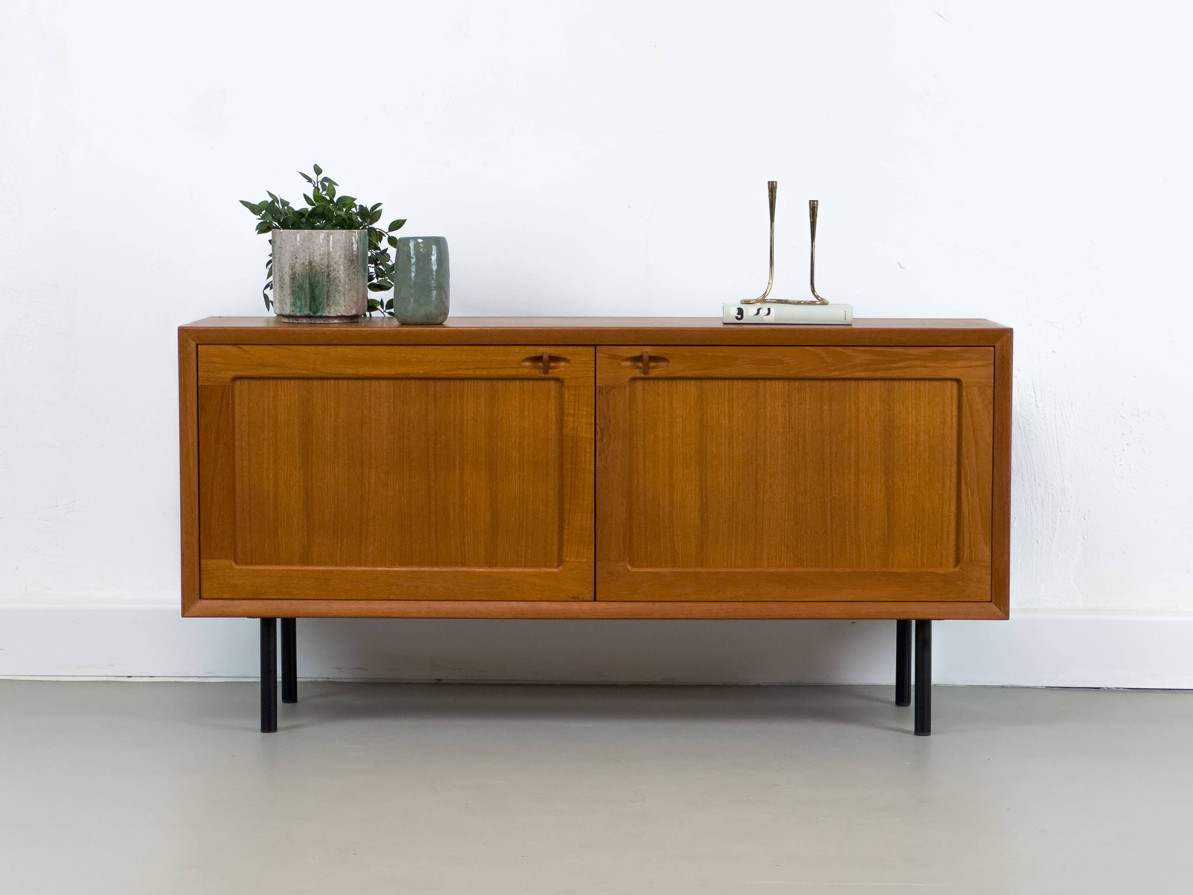 Danish Teak Sideboard by H. W. Klein for Bramin, 1960s