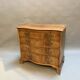 C19th Mahogany Chest Of Drawers Of Serpentine Outline
