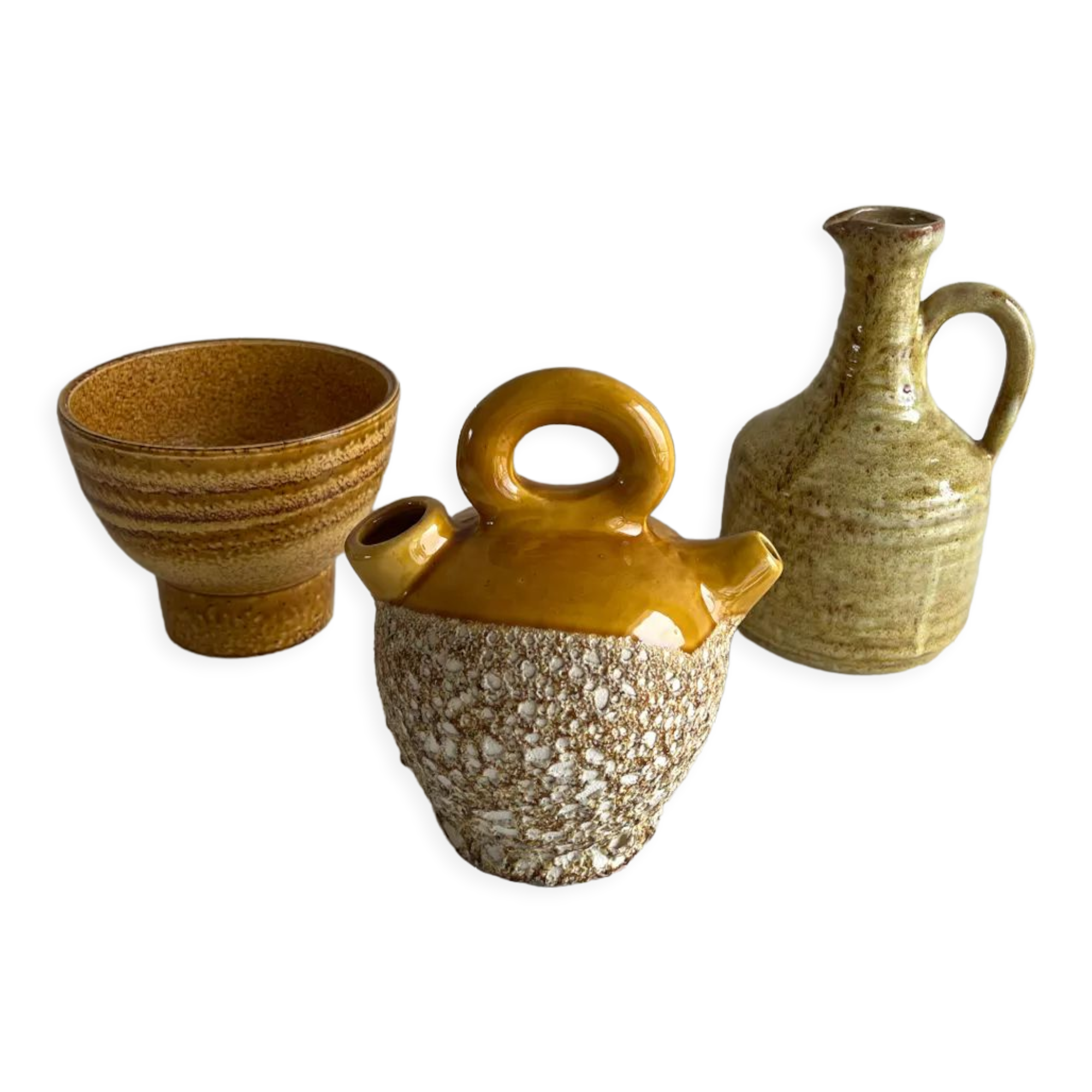 Lot d’objets décoratifs en céramique