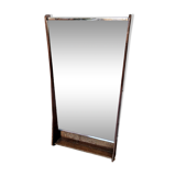 Vintage mirror metal and wood 36x67cm