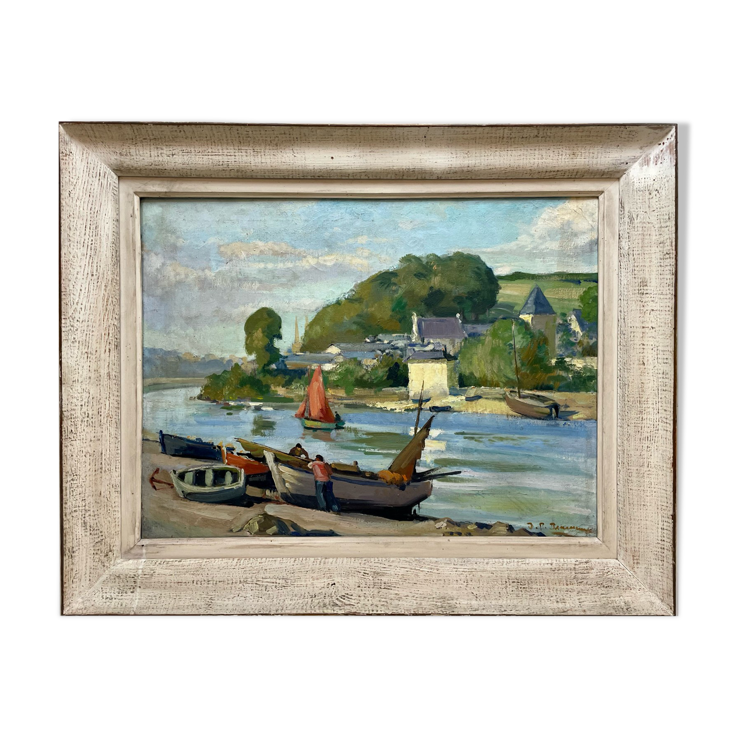 The banks of the Odet near Quimper